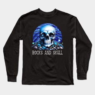 Rocks and Skull Long Sleeve T-Shirt